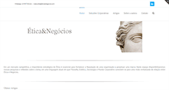 Desktop Screenshot of eticaenegocios.com
